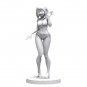 1/18 100mm 3D Print Model Kit Modern Asian Beautiful Girl Anime Unpainted