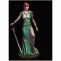 1/24 75mm Resin Model Kit Thyara Warrior Beautiful Girl Unpainted