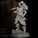 1/24 75mm Resin Model Kit Warrior Barbarian Viking TD-3115 Unpainted