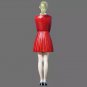 1/12 Resin Model Kit Modern Beautiful Girl in Red Dress Unpainted