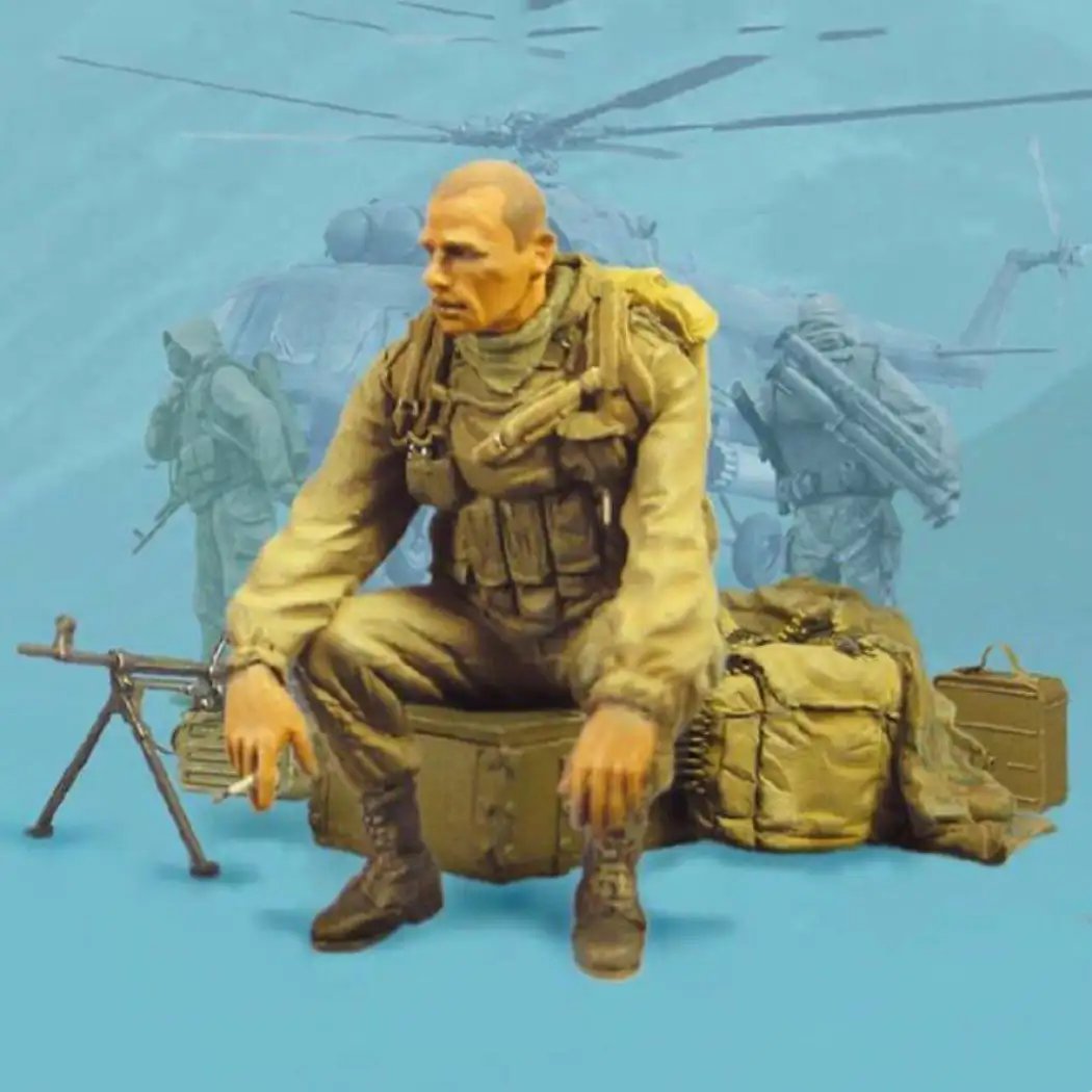 1/35 Resin Model Kit Modern Soldier Russian Special Forces Unpainted