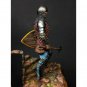 1/24 75mm Resin Model Kit Medieval Knight King's Guard Warrior Unpainted