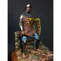 1/24 75mm Resin Model Kit Medieval Knight King's Guard Warrior Unpainted