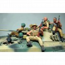 1/35 5pcs Resin Model Kit Soviet Soldiers Special Forces 1980 (no tank) Unpainte