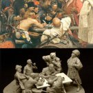 1/24 Resin Model Kit Reply of the Zaporozhian Cossacks Miniature Unpainted