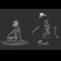 1/24 3D Print Steampunk Model Kit Beautiful Girl Leprechaun Unpainted