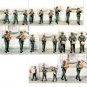 1/35 22pcs Resin Plastic Model Plastic The German Musicians Band WW2 Unpainted
