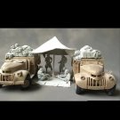 1/35 6pcs Resin Model Kit British Soldiers Desert Troops (no cars) WW2 Unpainted
