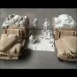 1/35 6pcs Resin Model Kit British Soldiers Desert Troops (no cars) WW2 Unpainted
