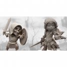 35mm 2pcs Resin Model Kit Little Warriors Fairy Tales Unpainted