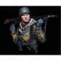 1/10 BUST Resin Model Kit German Soldier Machine Gunner MG-42 WW2 Unpainted