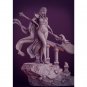 1/24 70mm Resin Model Kit Beautiful Girl Princess Fighter Mage Unpainted