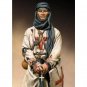 1/18 90mm Resin Model Kit Warrior Medieval Knight Crusader Unpainted