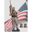 1/16 90mm Resin Model Kit Modern US Army Sniper Unpainted