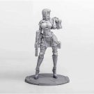 1/24 Resin Cyberpunk Model Kit Beautiful Girl Woman Unpainted