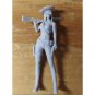 1/35 Resin Model Kit Modern Beautiful Girl Shooter Western Unpainted