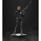 1/18 100mm 3D Print Superhero Model Kit Black Widow Beautiful Girl Unpainted