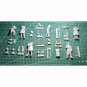 1/35 6pcs Resin Model Kit Soviet Soldiers Captured German Tank WW2 Unpainted