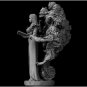 1/24 Resin Model Kit Beautiful Girl Woman Witch Summon Demons Unpainted