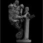 1/24 Resin Model Kit Beautiful Girl Woman Witch Summon Demons Unpainted