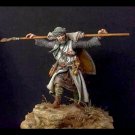 1/24 Resin Model Kit Medieval Knight Crusader Warrior Unpainted