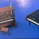 1/35 Resin Model Kit Two Piano Accessories Unpainted