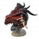 65mm Resin Model Kit Beautiful Girl and Dragon Fairy Tales Unpainted