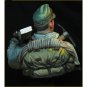 1/10 BUST Resin Model Kit German Soldier Ski Hunter WW2 Unpainted