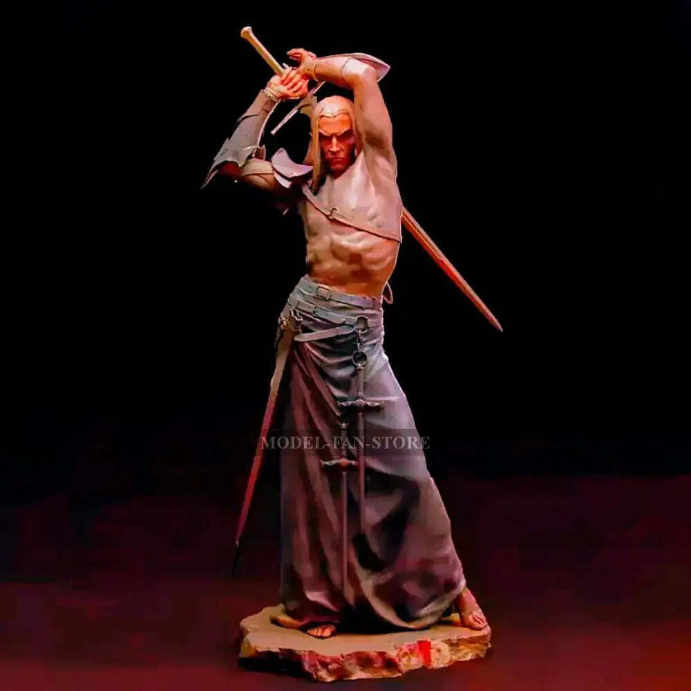 1/24 Resin Model Kit Elf Warrior Swordsman Unpainted