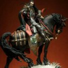 1/24 Resin Model Kit Medieval Horseman Knight Royal Guard Warrior Unpainted