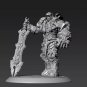1/24 Resin Model Kit Dark Blood Knight Warrior Unpainted
