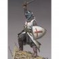 1/32 Resin Model Kit European Medieval Knight Templar Unpainted