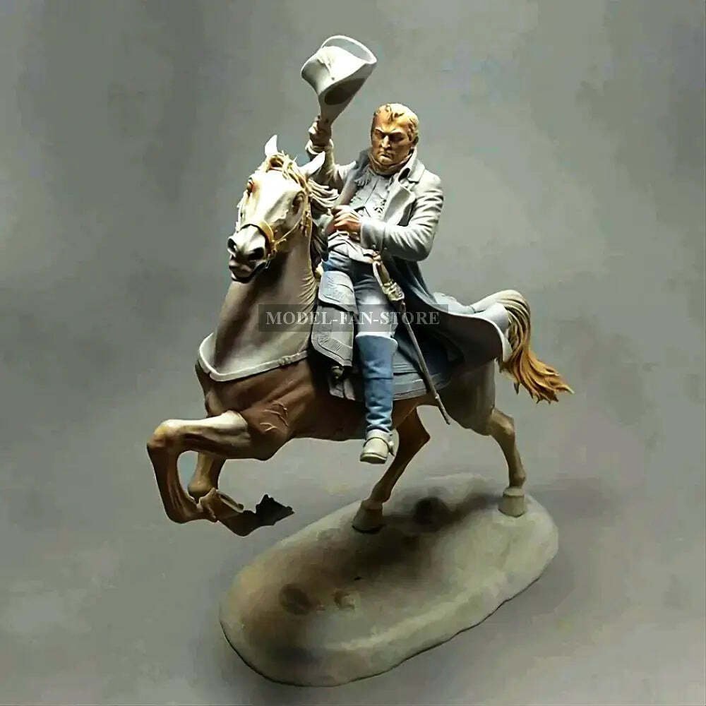 1/20 90mm Resin Model Kit Napoleonic Wars Napoleon Horseman Unpainted