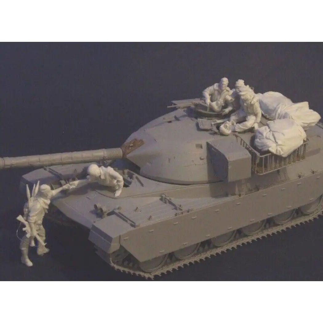 1/35 5pcs Resin Model Kit Modern Arab Soldiers Tank Crew no tank Unpainted