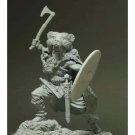 1/24 Resin Model Kit German Barbarian Warrior in Bear Skin Unpainted