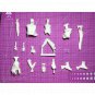 1/9 Resin Model Kit Beautiful Girl Motorcyclist Biker Anime (no moto) Unpainted