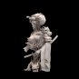 1/10 BUST Resin Model Kit Asian Beautiful Girl Samurai A-973 Unpainted