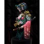 1/10 BUST Resin Model Kit Asian Beautiful Girl Samurai A-973 Unpainted