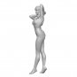 1/24 Resin Model Kit Modern Beautiful Girl Summer Beach Unpainted