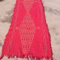 carpet berber moroccan rug handmade antique berber white wool 250 cm * 80 cm