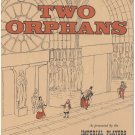 Two Orphans  Cripple Creek Imperial Players  Vintage Melodrama Program Booklet Rare