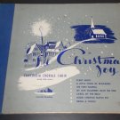 Christmas Joy  Concordia Chorale Choir  HA-304 78rpm   3 Records in Album