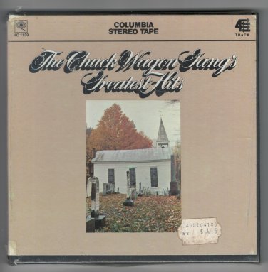 The Chuck Wagon Gang's Hits - Sealed Reel to Reel Tape - Columbia 1139 - Gospel