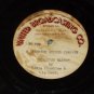 Eddie Chamblee Every Shut Eye/ Calypso Blues United Broadcasting Co. Acetate 78 rpm -RARE