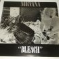 Nirvana Bleach LP Green Vinyl SP34 Early Sub Pop Press EX Rare Kurt Cobain
