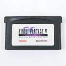 Final Fantasy 5 V Advance Sound Restoration GBA cartridge for Nintendo Game Boy Advance