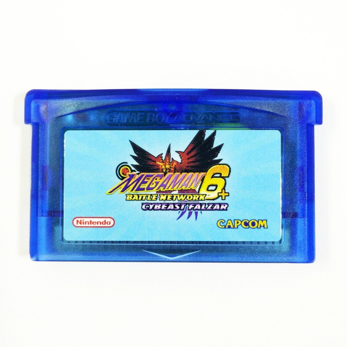 Mega Man Battle Network 6 Plus Cybeast Falzar and Gregar GBA cartridges ...