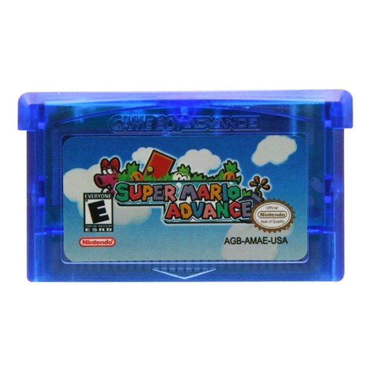 Super Mario Advance Mario Bros 2 SNES Color Restoration GBA cartridge