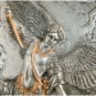 Silver painting "Archangel Michael" (23.5 cm)
