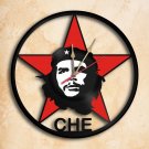 Che Guevara Vinyl Record Wall Clock Handmade Worldwide Shipping